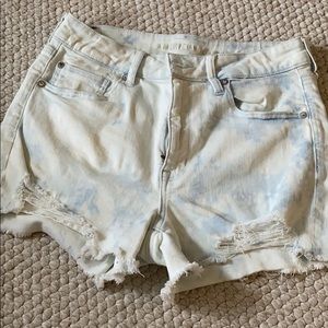 bleach hi-rise shortie AE